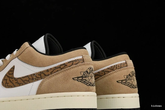 Rep  SE DZ4130-201 Low Jordan 1 Brown Elephant DZ4130-201 1218